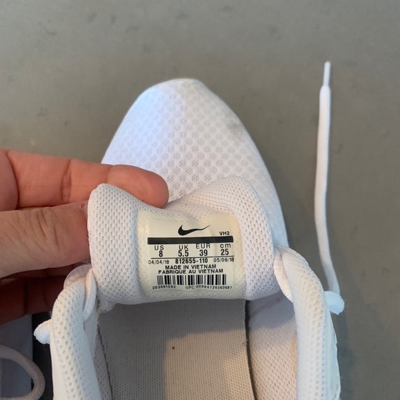 White Nike Athletic Shoes - Picture 3 of 6